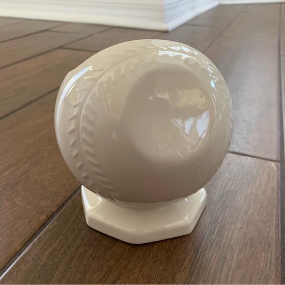 Softball Baseball Ceramic Vase or Planter - Picture 4 of 7